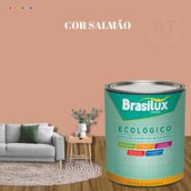 Esmalte Sintético Brasilux Base Água Ecologico Cor Laranja 800ML Brilhante