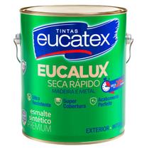 Esmalte Sintético Brilhante 3,6L Eucalux Seca Rapido - V0014