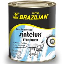 Esmalte Sintético CINZA ESCURO 900ml Sintelux Brazilian - Brazilian