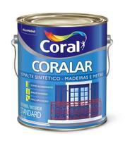 Esmalte Sintético Coral Coralar Brilhante Branco Galão 3,6 Litros Esmalte Sintético Coral Coralar Brilhante Branco Galão 3,6 Litros