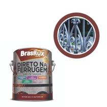 Esmalte Sintético Direto Na Ferrugem Metais 900ml Branca - Brasilux