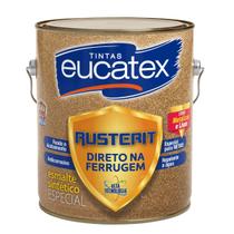 Esmalte Sintético Direto na Ferrugem Metalíco 3 Litros - RUSTERIT - EUCATEX Esmalte Sintético Direto na Ferrugem Metalíco 3 Litros - RUSTERIT - EUCATEX