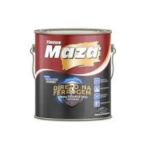 Esmalte Sintético Direto na Ferrugem Preto Chassis Semibrilho Anticorrosivo 3.6lt Maza