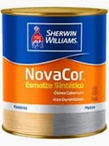 Esmalte Sintético Novacor Sherwin Williams Cinza Escuro Brilhante 225ml