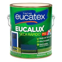 Esmalte Sintético Premium 3,6 L Preto Fosco - Eucatex