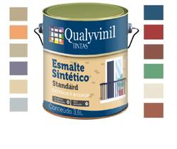 Esmalte Sintético Qualyvinil Ferro Madeira Brilhante 3,6L