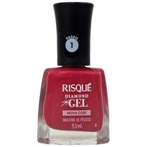 Esmalte Smoothie de Pêssego Diamond Gel Risque 9,5ml Esmalte Smoothie de Pêssego Diamond Gel Risque 9,5ml