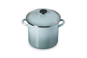 Esmalte Stockpot Le Creuset 8L - Aço Inox com Tampa