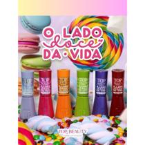 Esmalte Top Beauty Coleção O Lado Doce da Vida 6 und