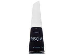 Esmalte Ultra Cremoso Preto Sépia 8ml - Risque