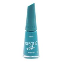 Esmalte Verde Água Cremoso Risqué + Iza Imperatriz 8ml