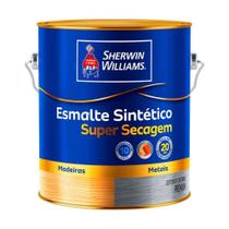 Esmalte Vermelho Alto Brilho Secagem Rápida - Galão 3,6 Litros - Para Madeira, Metal e Cerâmica