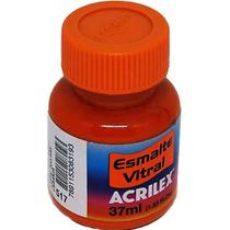 Esmalte Vitral Acrilex Laranja 37ML