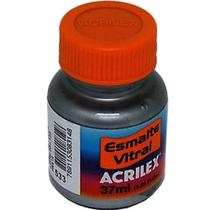 Esmalte Vitral Acrilex Prata 37ML