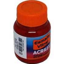 Esmalte Vitral Acrilex Vermelho 37ML