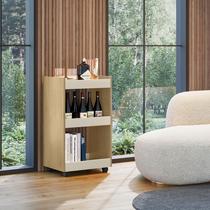 Esmalteira jade cinamomo/off white compacto e funcional nicho organizador esmalteria