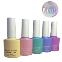 Esmaltes Em Gel Led Uv 7.5ml Unhas Alongamento Manicure Kit