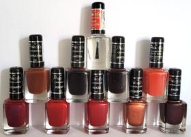 ESMALTES PRISCILA CONJUTO 10 UNIDADES R 7,80 a UN CORES COMBINADAS COM FIXAÇÃO E SECAGEM RÁPIDA