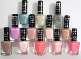 ESMALTES PRISCILA - CONJUTO 12 UNIDADES - R 6,50 a UN -CORES DELICADAS - FIXAÇÃO E SECAGEM RÁPIDA