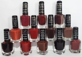 ESMALTES PRISCILA - CONJUTO 12 UNIDADES - R 6,50 a UN -CORES ELEGANTES - FIXAÇÃO E SECAGEM RÁPIDA