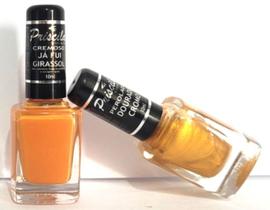 ESMALTES PRISCILA JÁ FUI GIRASSOL e DOURADO CROMO PAR COMBINADO 2 CORES R 8,60 a UN FIXAÇÃO E SECAGEM RÁPIDA ESMALTES PRISCILA JÁ FUI GIRASSOL e DOURADO CROMO PAR COMBINADO 2 CORES R 8,60 a UN FIXAÇÃO E SECAGEM RÁPIDA