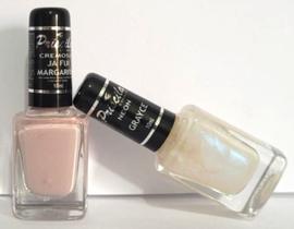 ESMALTES PRISCILA JÁ FUI MARGARIDA e GRAYCE PAR COMBINADO 2 CORES R 8,60 a UN FIXAÇÃO E SECAGEM RÁPIDA