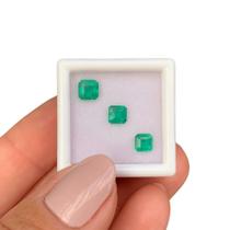 Esmeralda Asscher SET 1,18ct Esmeralda Asscher SET 1,18ct