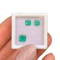 Esmeralda Asscher SET 1,30ct