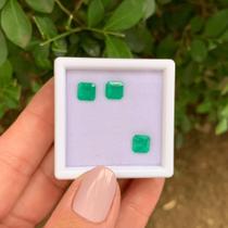 Esmeralda Asscher SET 2,71ct