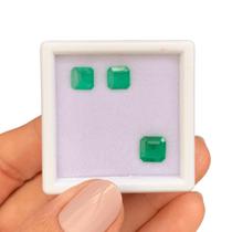 Esmeralda Asscher SET 2,78ct