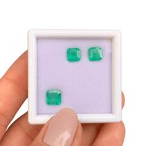 Esmeralda Asscher SET 3,06ct Esmeralda Asscher SET 3,06ct