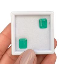 Esmeralda Baguete Retangular Par 5,70ct