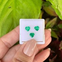 Esmeralda Coração SET 1,31ct Esmeralda Coração SET 1,31ct