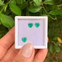 Esmeralda Coração SET 1,78ct Esmeralda Coração SET 1,78ct