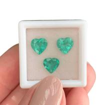 Esmeralda Coração SET 3,15ct Esmeralda Coração SET 3,15ct