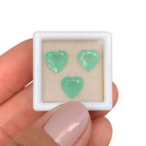 Esmeralda Coração SET 4,73ct Esmeralda Coração SET 4,73ct