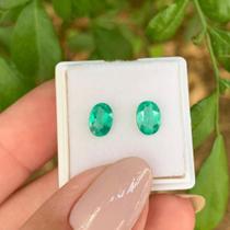 Esmeralda Oval 7x5mm Par 1,19ct (2)
