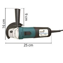 Esmerilhadeira 110V Angular 820W com Empunhadura e Proteção 115mm