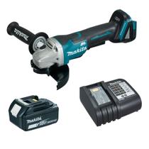 Esmerilhadeira 125mm 5" Brushless Bateria 18V 5Ah DGA504ZP Makita Esmerilhadeira 125mm 5" Brushless Bateria 18V 5Ah DGA504ZP Makita