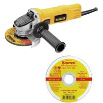 Esmerilhadeira 127V DWE 4020 Dewalt + 10 disco corte Norton Esmerilhadeira 127V DWE 4020 Dewalt + 10 disco corte Norton