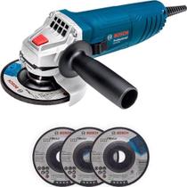 Esmerilhadeira 4.1/2" 850w GWS 850 3 Discos 220v Bosch