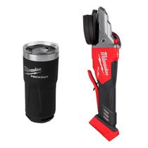 Esmerilhadeira 5" 18V Fuel Perfil Baixo 2886-20 + Copo Térmico 590ml 48-22-8392B Milwaukee Unica
