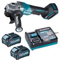 Esmerilhadeira Ang 4-1/2" 40v XGT GA012 2x 4.0Ah Makita 220v