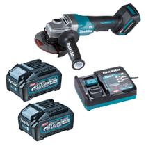 Esmerilhadeira Ang 4-1/2" 40v XGT GA015 2x 4.0Ah Makita 220v Esmerilhadeira Ang 4-1/2" 40v XGT GA015 2x 4.0Ah Makita 220v