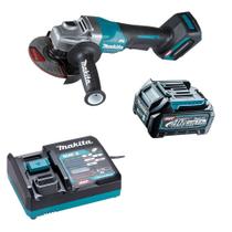 Esmerilhadeira Ang 4-1/2" 40v XGT GA016 2.5Ah Makita 110v Esmerilhadeira Ang 4-1/2" 40v XGT GA016 2.5Ah Makita 110v