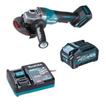 Esmerilhadeira Ang 4-1/2" 40v XGT GA016 4.0Ah Makita 110v Esmerilhadeira Ang 4-1/2" 40v XGT GA016 4.0Ah Makita 110v