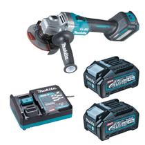 Esmerilhadeira Ang 4-1/2" 40v XGT GA022 2x 4.0Ah Makita 110v Esmerilhadeira Ang 4-1/2" 40v XGT GA022 2x 4.0Ah Makita 110v