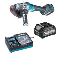 Esmerilhadeira Ang 4-1/2" 40v XGT GA023 2.0Ah Makita 110v