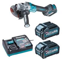 Esmerilhadeira Ang 4-1/2" 40v XGT GA023 2x 4.0Ah Makita 110v Esmerilhadeira Ang 4-1/2" 40v XGT GA023 2x 4.0Ah Makita 110v