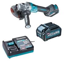 Esmerilhadeira Ang 4-1/2" 40v XGT GA023 4.0Ah Makita 110v Esmerilhadeira Ang 4-1/2" 40v XGT GA023 4.0Ah Makita 110v